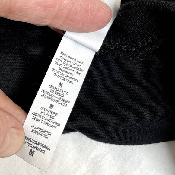 Absolutely Meowvelous Size M Tee Cat Lover Oversized Short Sleeve T-Shirt V-Neck - Picture 4 of 7